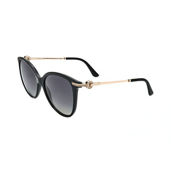 Ladies Black Cat Eye Sunglasses 0BV8201B-501/T3