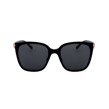Bulgari Black Oversized Square Women\'s Sunglasses Buy BVLGARI Oversized Square Sunglasses Online | MAGRABi KSA main image 4