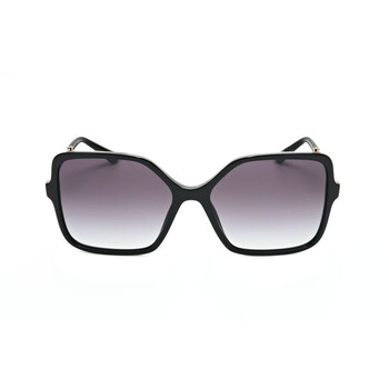 Adidas Ladies Black Geometric Sunglasses OR0082 889214372789 