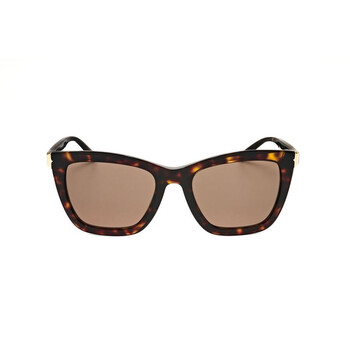 Ladies Brown Rectangular Sunglasses 0BV8233-504/73