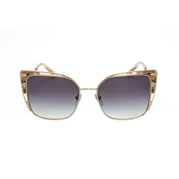 Bvlgari Ladies Rose Gold Tone Cat Eye Sunglasses 0BV6133-278  display picture 2