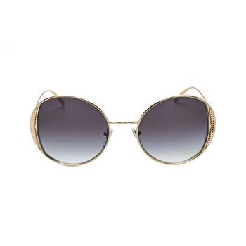 Burberry Pippa Gradient Grey Round Ladies Sunglasses BE3132  display picture 1