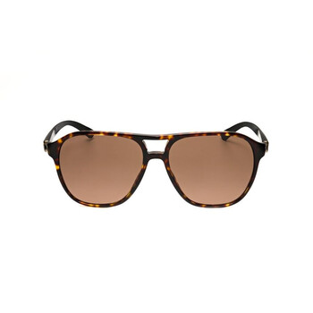 Men's Black Aviator Sunglasses 0BV7034-504/73-2 Men's Black Aviator Sunglasses 0BV7034-504/73-2