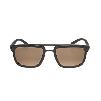Bvlgari Grey Round Men's Sunglasses BV5057 019/87 60 8056597681599