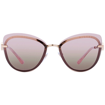 Pink Gradient Gray Butterfly Ladies Sunglasses BV6182B20143B60 BV6182B 20143B 60 Pink Gradient Gray Butterfly Ladies Sunglasses BV6182B20143B60 BV6182B 20143B 60