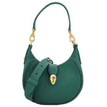 Bvlgari Serpenti Ellipse Leather Crossbody Bag 292582