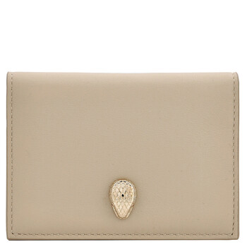 Serpenti Forever Leather Card Holder