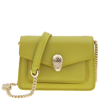 Serpenti Forever Leather Micro Bag