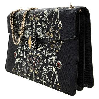 Serpenti Forever Pop-Heart Lizard-Leather Shoulder Bag