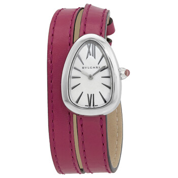 BVLGARI レディース Bvlgari Serpenti Quartz White Dial Ladies Watch 102938 - Watches
