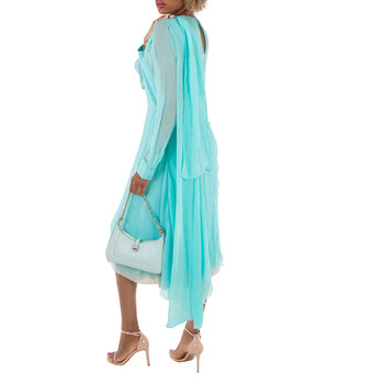 Small Serpenti Baia Leather Shoulder Bag