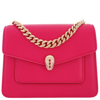 Bvlgari☆ マキシチェーン クロスボディ ミニバッグ BVLGARI セルペンティ フォーエバー マキシチェーン クロス