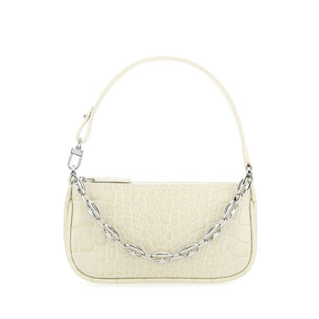 Ivory Leather Mini Rachel Handbag 20CRMIRACEDSMA
