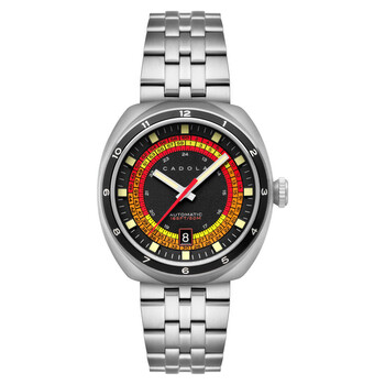 Cadola Giulia GMT Quartz Grey Dial Men display picture 3