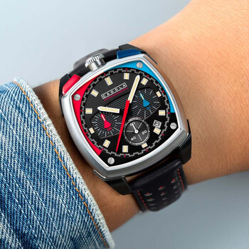 Taurus Chronograph Quartz Black Dial Men's Watch CD-1060-01