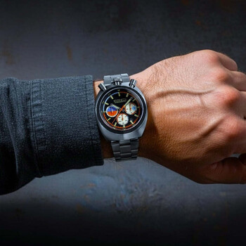 Testa Di Toro Chronograph Quartz Black Dial Men's Watch CD-1058-11