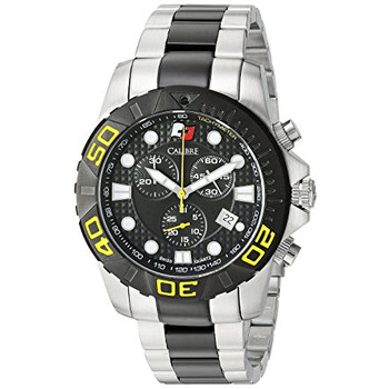 Akron Men's Two Tone Chronograph Watch SC-5A2-04-002