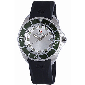Sea Knight Silver Dial Black Rubber Strap Men's Watch SC-4S2-04-001-6 SC-4S2-04-001.6 Sea Knight Silver Dial Black Rubber Strap Men's Watch SC-4S2-04-001-6 SC-4S2-04-001.6