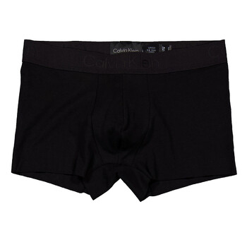Black Cotton-Blend Trunks, Size Small NB3630-UB1
