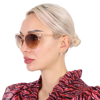 Brown Gradient Cat Eye Ladies Sunglasses CK19534S 270 58