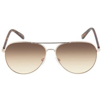 Brown Gradient Pilot Unisex Sunglasses CK19314S 717 60