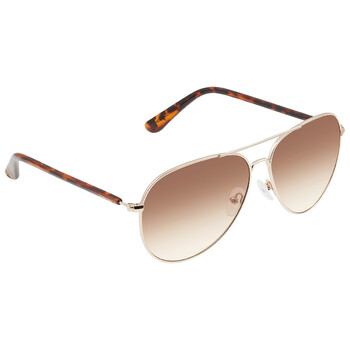 Brown Gradient Pilot Unisex Sunglasses CK19314S 717 60