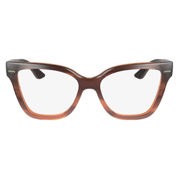 Calvin Klein CK23541 008 Cat Eye Eyeglasses 53mm - Black/Brown Calvin Klein Women main image 2