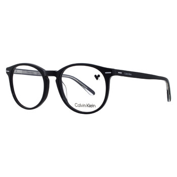 Demo Round Unisex Eyeglasses CK22504 N 001 52