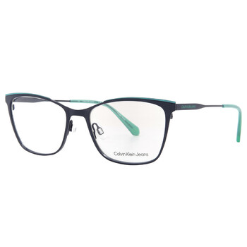 Demo Square Ladies Eyeglasses CKJ21207 410 53