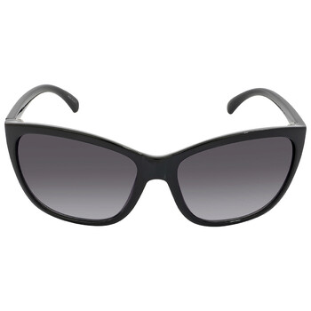 Grey Gradient Oversized Ladies Sunglasses CK19565S 001 60