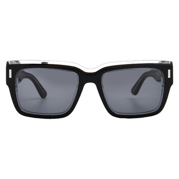 Philipp Plein Smoke Square Ladies Sunglasses SPP081 0Z21 55  display picture 2