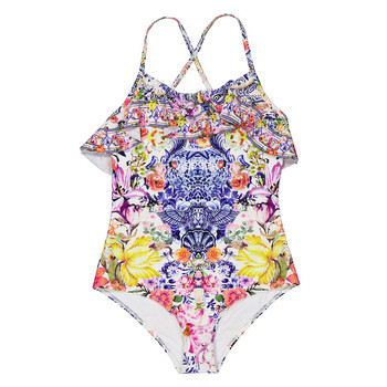 KIDS NECK FRILL ONE PIECE 12-14 DUTCH IS LIFE main image 1