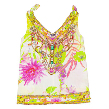 SCOOP NECK ONE PIECE HOW DOES YOUR GARDEN GROW