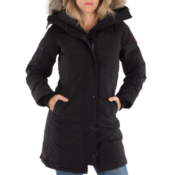 Canada Goose Black Heritage Shelburne Parka, Size Large 3802L-61 