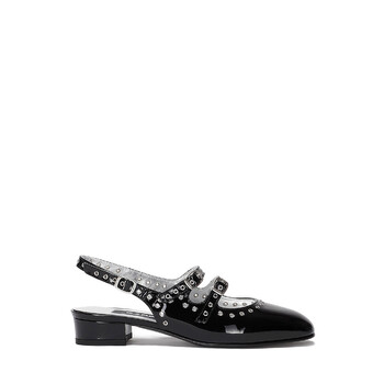 ローファー・オックスフォード CAREL PARIS Women Shoes 332062BLACKPATENTLEATHER Black Carel Ladies Black Patent Eyelet Leather Mary Jane, Brand