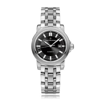 Patravi Autodate Automatic Black Dial Watch 00.10637.08.33.21