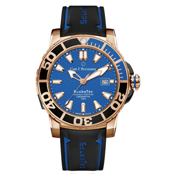 Patravi ScubaTec Automatic Chronometer Blue Dial Batman Bezel Men's Watch 00.10632.22.53.01