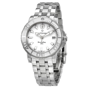 Patravi Scubatec Automatic White Dial Ladies Watch 00.10634.23.23.21
