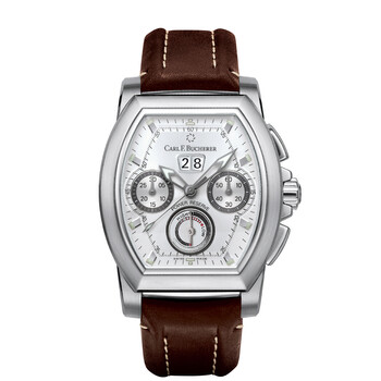 Patravi T-Graph Silver Dial Automatic Men's Watch 00.10615.08.13.01