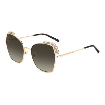 Carolina Herrera Gradient Grey Cat Eye Ladies Sunglasses  display picture 1
