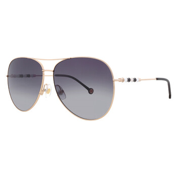 Grey Shaded Pilot Ladies Sunglasses CH 0034/S 0J5G/9O 64