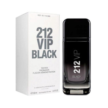 Carolina Herrera Men's 212 VIP Black Elixir EDP Spray 3.4 oz