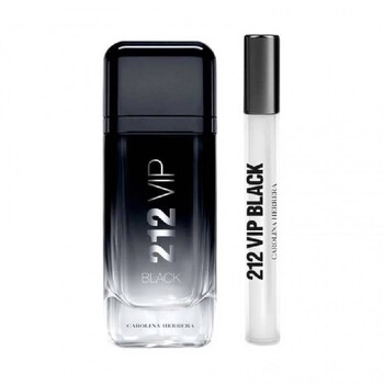 Carolina Herrera Men's 212 Vip Black EDP Spray 3.4 oz Fragrances