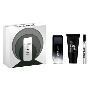 Carolina Herrera Men's 212 Vip Black Gift Set Fragrances