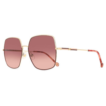 Marc Jacobs Burgundy Gradient Square Ladies Sunglasses MARC  display picture 1