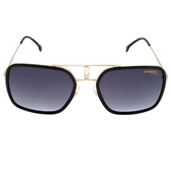 Carrera Grey Shaded Pilot Unisex Sunglasses CARRERA 1044/S 0086/9O 