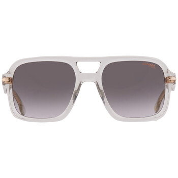 Grey Shaded Gold Mirror Navigator Men's Sunglasses CARRERA 317/S 0KB7/FQ 55
