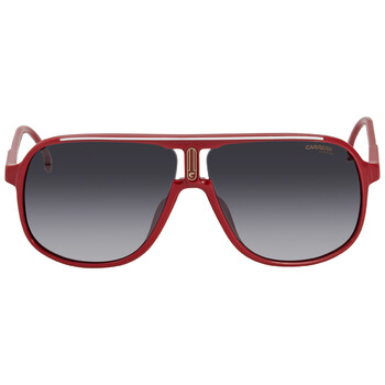 Carrera Red Framed Dark Grey Shaded Lens Sunglasses 1047 0C9A 9O