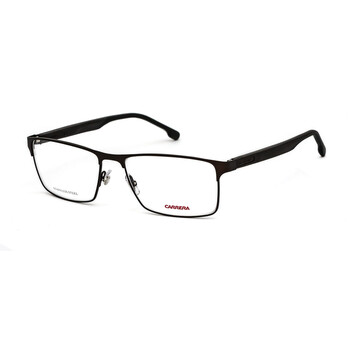 Men's Brown Rectangular Eyeglass Frames CARRERA8863009Q0058