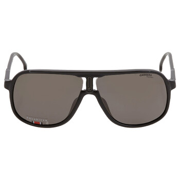 Carrera Matte Black Frame Grey SF Polarized Sunglasses
